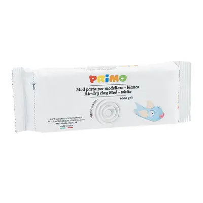 Корица на „Глина Primo за моделиране - 1000gr - бяла"
