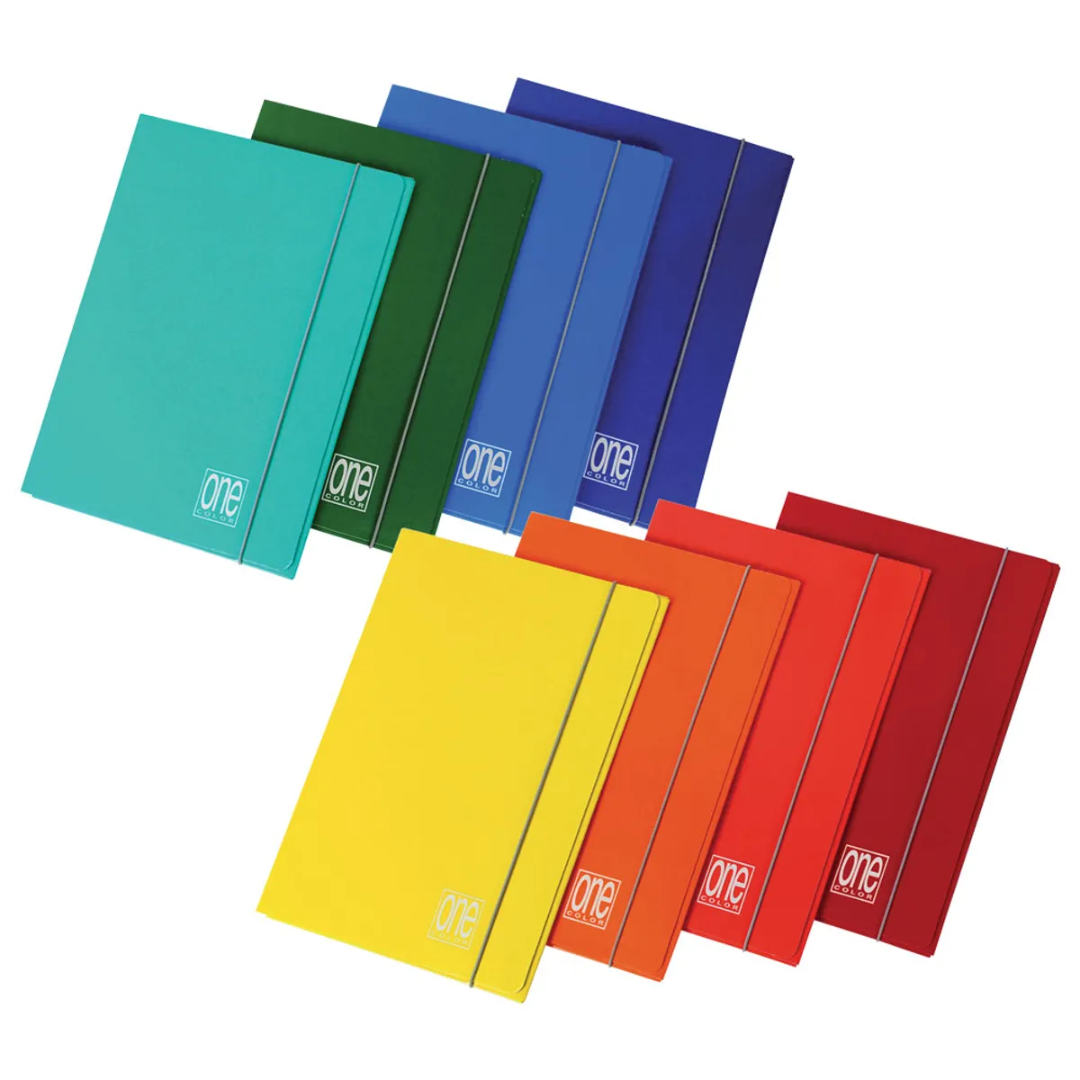 Папка с ластик Blasetti One Color - А4