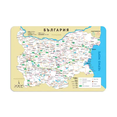 Корица на „Подложка за бюро Spree България РР, 43х29 см"