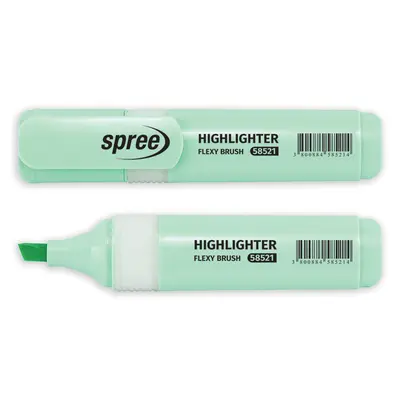 Корица на „Текст маркер Spree пастелен Flexy Brush -резеда"