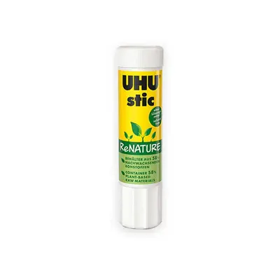 Корица на „Лепило сухо UHUl stic ReNature - 21 гр."