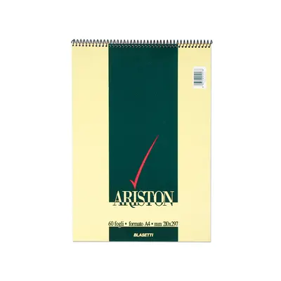 Корица на „Бележник Blasetti Ariston-спирала, А4, 60л.- ред"