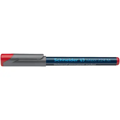 Корица на „Маркер Schneider OHP Maxx 224 M, 1.0 мм, червен"