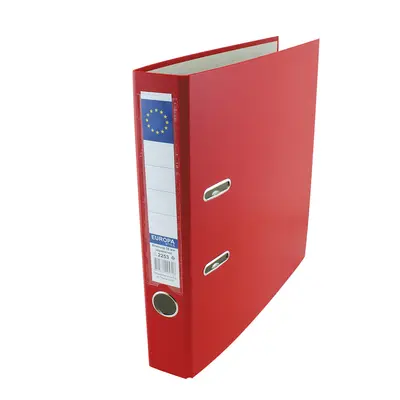 Корица на „Класьор Europa Style -A4, РР, 55 мм - червен"