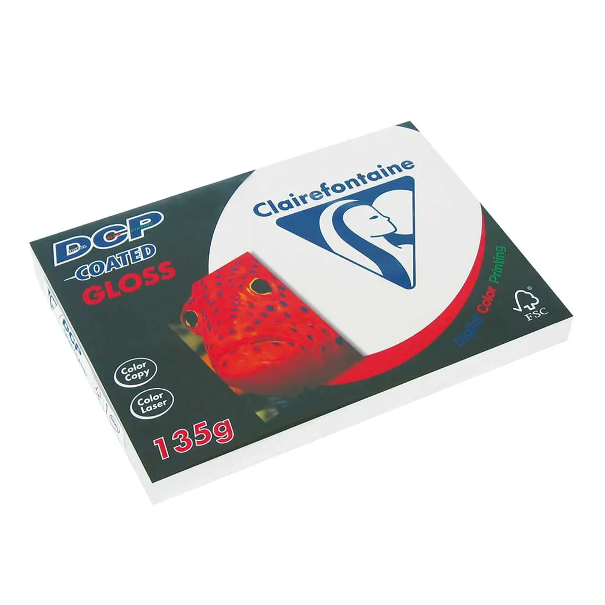 Картон за цветно коп.DCP Gloss 135 г/м2, A4, 250 л.