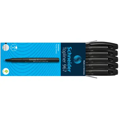 Корица на „Тънкописец Schneider Topliner 967, 0.4mm - черен"