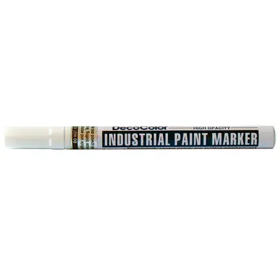 Корица на „Маркер покриващ Industrial Paint fine - бял"