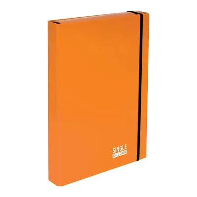Корица на „Кутия с ластик Spree S.Colour 230х315х40-оранж"
