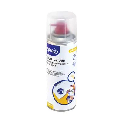 Корица на „Течност за отлепване на етикети Spree-200ml-спре"