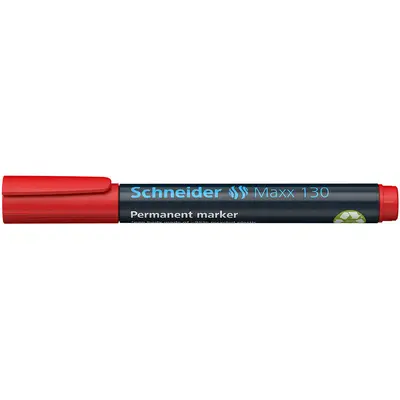 Корица на „Маркер Schneider Maxx 130-перманент объл червен"
