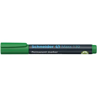 Корица на „Маркер Schneider Maxx 130-перманент объл зелен"