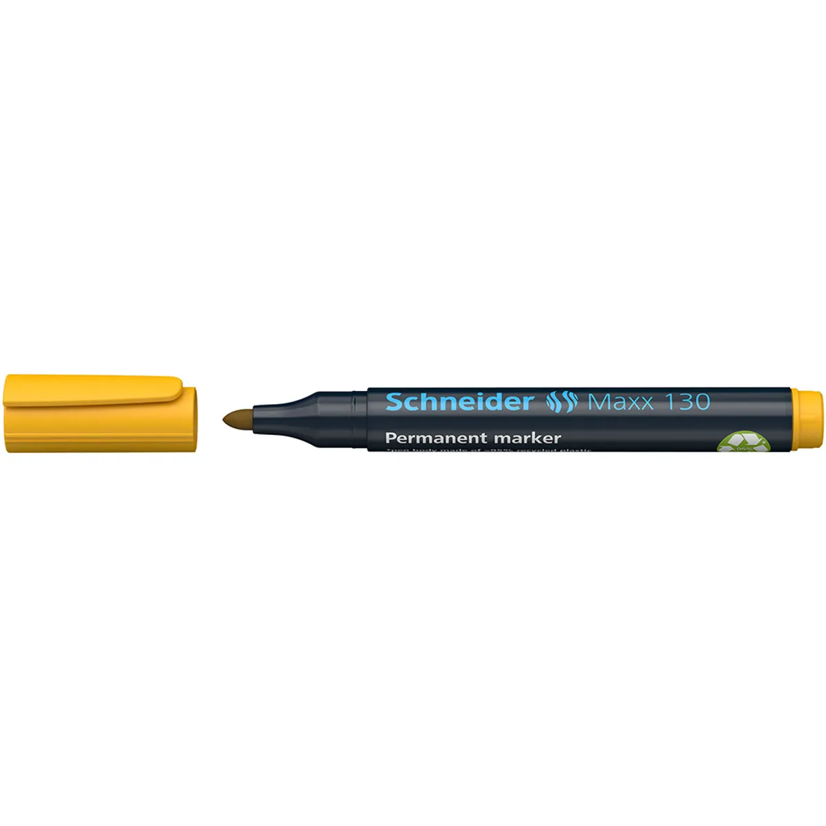 Маркер Schneider Maxx 130-перманент объл жълт