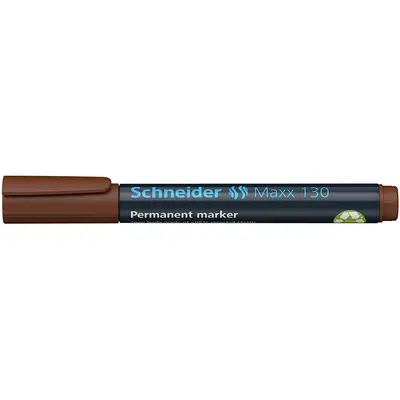 Корица на „Маркер Schneider Maxx 130-перманент объл кафяв"