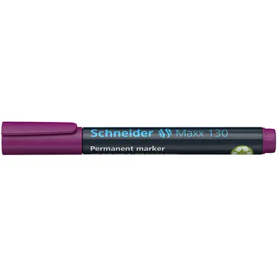 Корица на „Маркер Schneider Maxx 130-перманент объл виолет"
