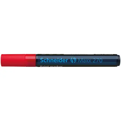 Корица на „Маркер Schneider OHP Maxx 270-лаков,3.0 м-червен"