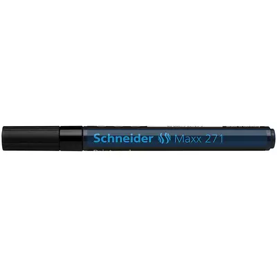 Корица на „Маркер покрив.Schneider объл Max-271,1-2мм-черен"