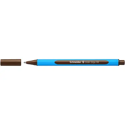 Корица на „Химикалка Slider Edge XB, кафява"