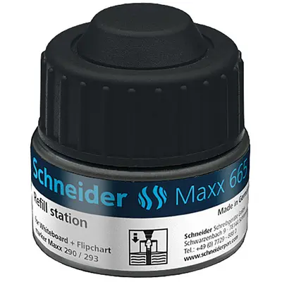 Корица на „Мастило Schneider Maxx 665 бяла дъска-черен"