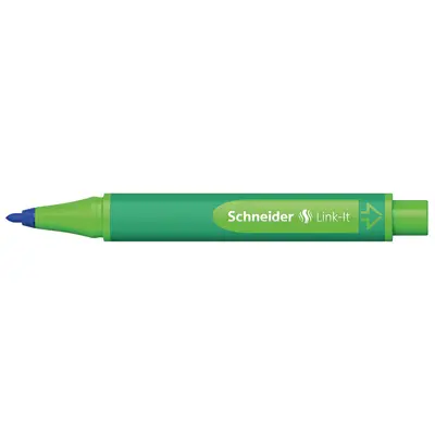 Корица на „Флумастер Schneider Link-It 1.0 мм, тъмносин"