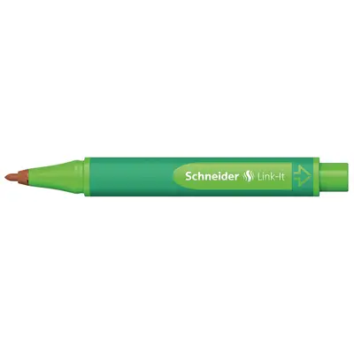 Корица на „Флумастер Schneider Link-It 1.0 мм, махаг.кафяв"