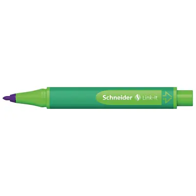 Корица на „Флумастер Schneider Link-It 1.0 мм, виолетов"
