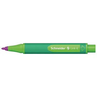 Корица на „Флумастер Schneider Link-It 1.0 мм, лилав"