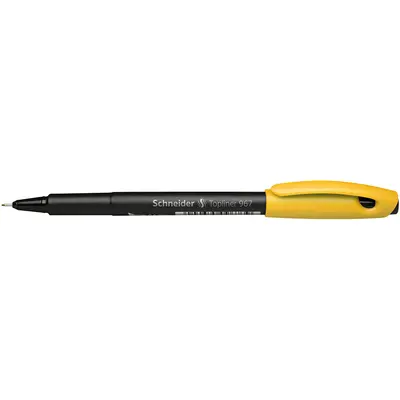 Корица на „Тънкописец Schneider Topliner 967, 0.4mm- жълт"