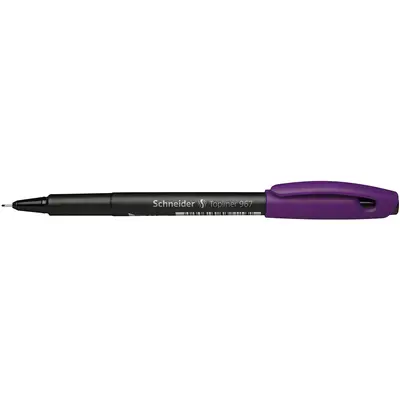 Корица на „Тънкописец Schneider Topliner 967, 0.4mm- виолет"