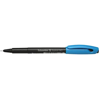 Корица на „Тънкописец Schneider Topliner 967- светлосин"