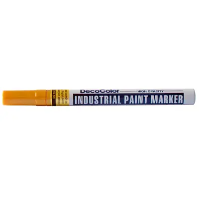 Корица на „Маркер покриващ Industrial Paint fine - злато"