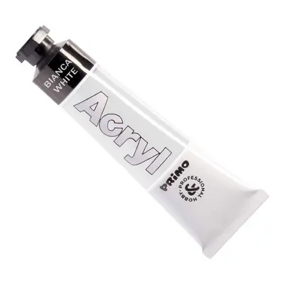 Корица на „Акрилна боя Primo-18 ml в тубичка - White"