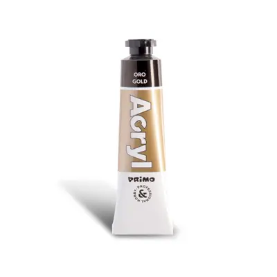 Корица на „Акрилна боя Primo-18 ml в тубичка - Gold"