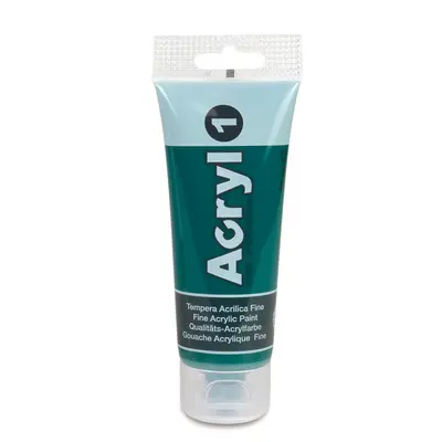Корица на „Акрилна боя Primo-75 ml в тубичка- Emerald green"