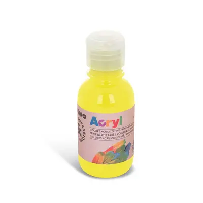 Корица на „Акрилна боя Primo-125 ml в бутилка- Yellow"
