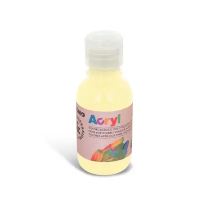 Корица на „Акрилна боя Primo-125 ml в бутилка- Ivory"