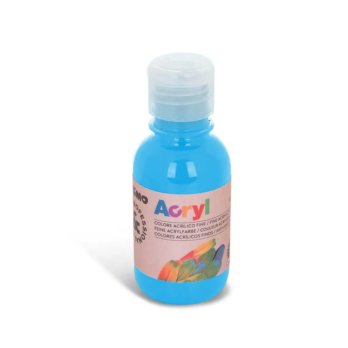 Акрилна боя Primo-125 ml в бутилка- Cyan Blue