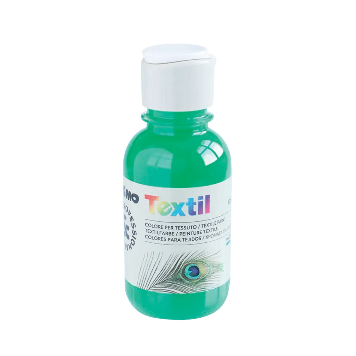 Текстилна боя Bright Green, 125 мл, бутилка