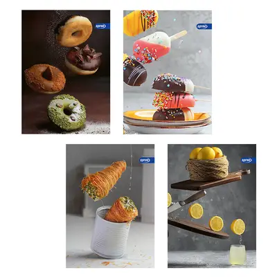 Корица на „Тетрадка Spree Delicious - А5- 60+2 л.- ш.ред"