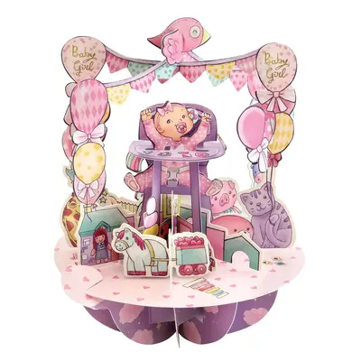 Корица на „Картичка Baby Girl, Pirouettes"