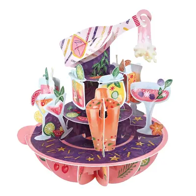Корица на „Картичка Birthday Cocktail, Pirouettes"