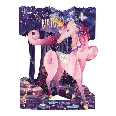 Корица на „Картичка Magical Birthday - Unicorn, Swing Cards"