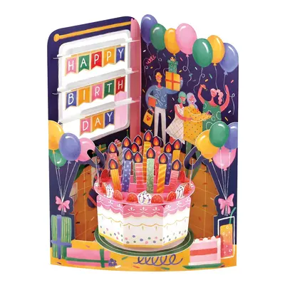 Корица на „Картичка Birthday Celebration, Swing Cards"