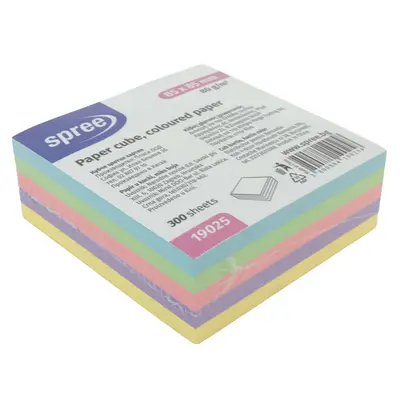 Корица на „Кубче бележник Spree- цветно 85х85 мм, 300 л."