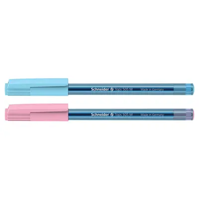 Корица на „Химикалка Schneider Tops 505 M Bubble Gum-синя"
