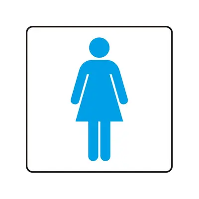 Корица на „Пиктограма WC дами"