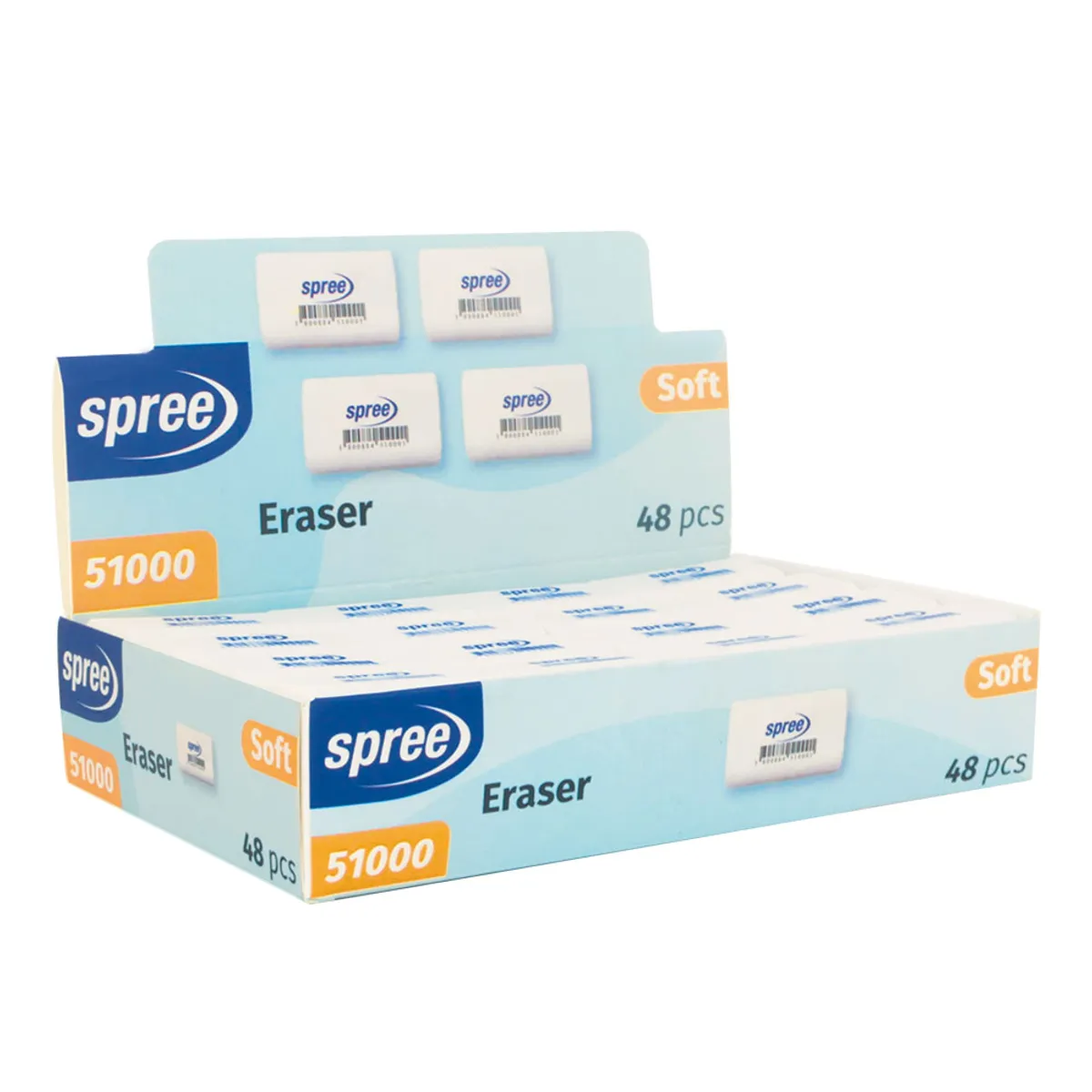 Гума Spree Soft, мека бяла