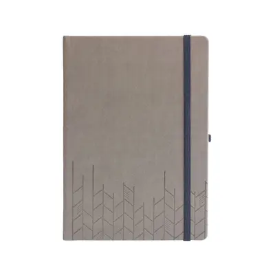 Корица на „Бележник с точки A5, 96 л, 120 г/м2, изк. кожа Angular Adventures"