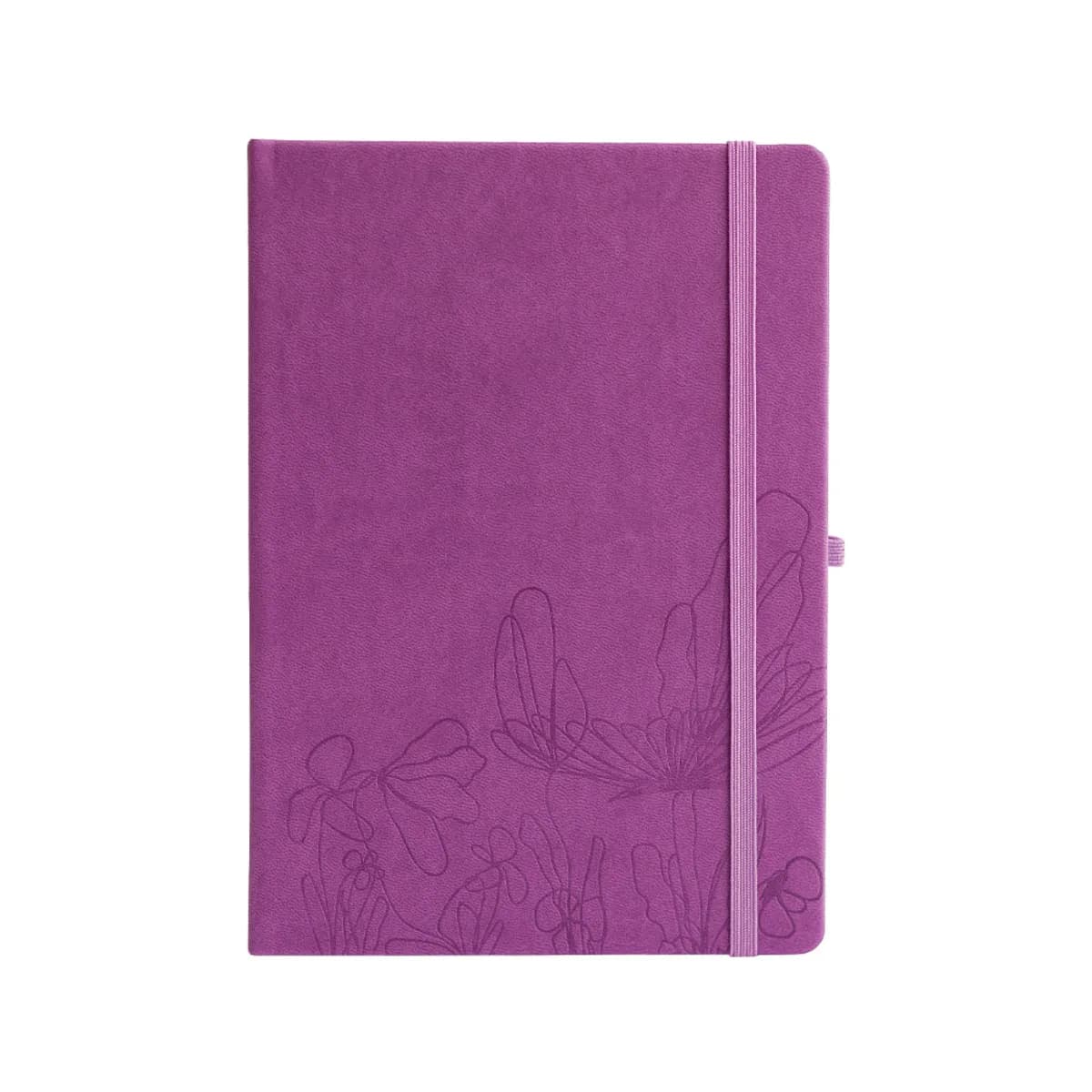 Бележник с точки A5, 96 л, 120 г/м2, изк. кожа Blossom Book