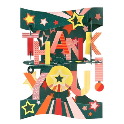 Корица на „Картичка Thank you, Swing Cards"