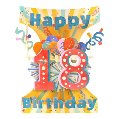 Корица на „Картичка 18 Happy Birthday, Swing Cards"